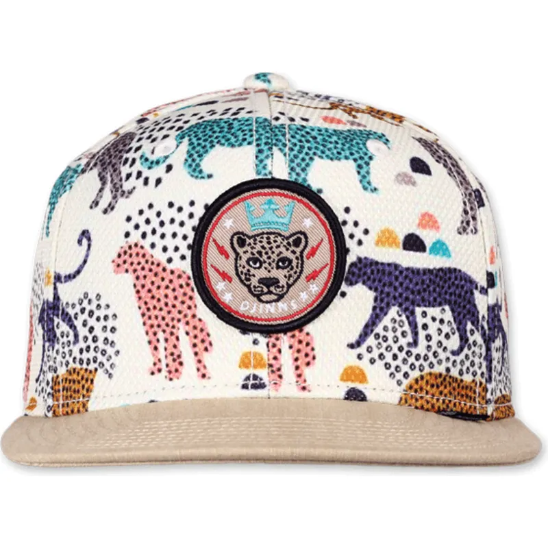 mutzen-flach-beige-snapback-von-djinns
