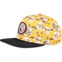 mutzen-flach-gelb-snapback-von-djinns