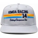 cappello-piatto-grigio-regolabile-racing-14-di-kimoa