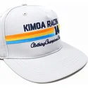 cappello-piatto-grigio-regolabile-racing-14-di-kimoa