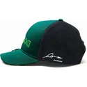 gorra-curva-verde-y-negra-ajustable-fernando-alonso-de-aston-martin-formula-1-de-kimoa