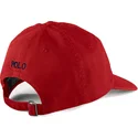 rote-verstellbare-curved-cap-mit-blauem-logo-cotton-chino-classic-sport-von-polo-ralph-lauren