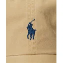 polo-ralph-lauren-cotton-chino-classic-sport-verstellbare-braune-kappe-mit-dunkelblauem-logo