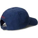 cappellino-curvo-blu-navy-regolabile-con-logo-rosso-cotton-chino-classic-sport-di-polo-ralph-lauren