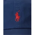 cappellino-curvo-blu-navy-regolabile-con-logo-rosso-cotton-chino-classic-sport-di-polo-ralph-lauren