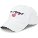 verstellbare-weisse-polo-sport-twill-kappe-von-polo-ralph-lauren