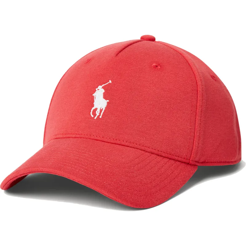 mutzen-gebogen-rot-snapback-von-polo-ralph-lauren mutzen-gebogen-rot-snapback-von-polo-ralph-lauren