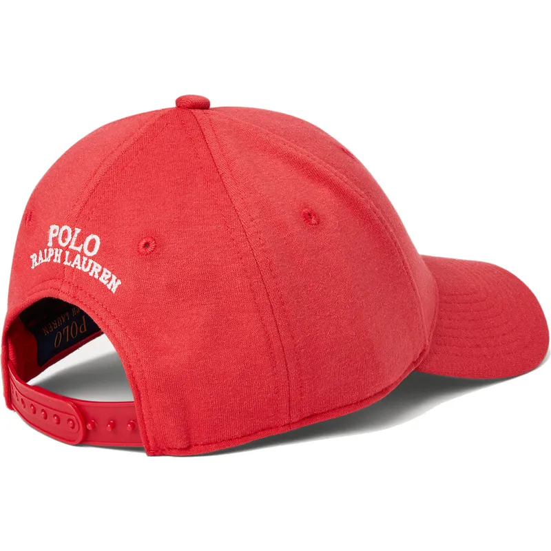mutzen-gebogen-rot-snapback-von-polo-ralph-lauren mutzen-gebogen-rot-snapback-von-polo-ralph-lauren