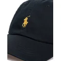 cappellino-curvo-nero-regolabile-con-logo-dorato-cotton-chino-classic-sport-di-polo-ralph-lauren