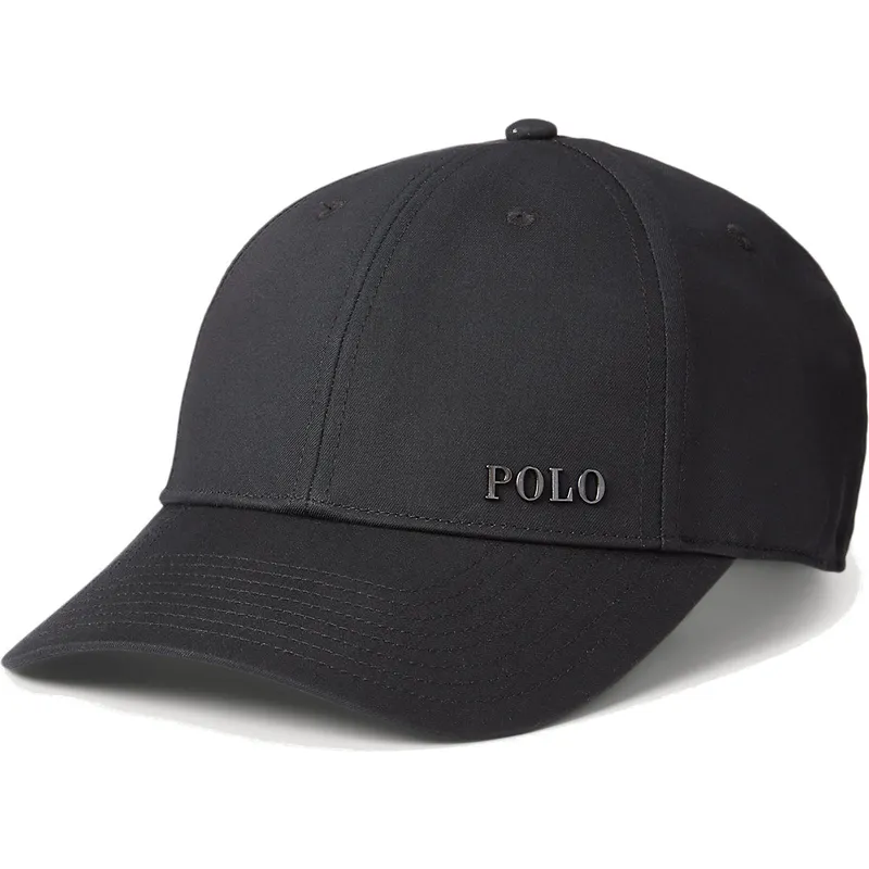 mutzen-gebogen-schwarz-verstellbares-band-von-polo-ralph-lauren mutzen-gebogen-schwarz-verstellbares-band-von-polo-ralph-lauren