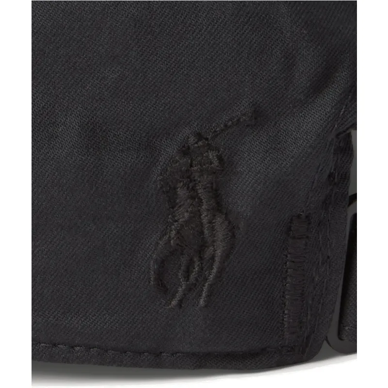 mutzen-gebogen-schwarz-verstellbares-band-von-polo-ralph-lauren mutzen-gebogen-schwarz-verstellbares-band-von-polo-ralph-lauren