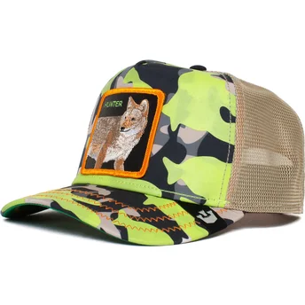 trucker-cap-camouflage-grun-wolf-hunter-el-sorro-dorado-the-farm-von-goorin-bros