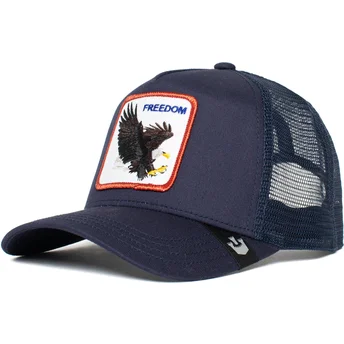 goorin-bros-the-farm-freedom-truckin-trucker-kappe-in-marineblau-mit-adler