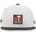grau-schwarze-snapback-kappe-snoopy-far-out-naw3-peanuts-von-capslab