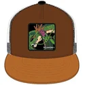 gorra-plana-trucker-marron-shenron-she5-dragon-ball-de-capslab