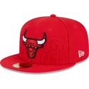 mutzen-flach-rot-angepasst-59fifty-draft-edition-2023-der-chicago-bulls-nba-von-new-era
