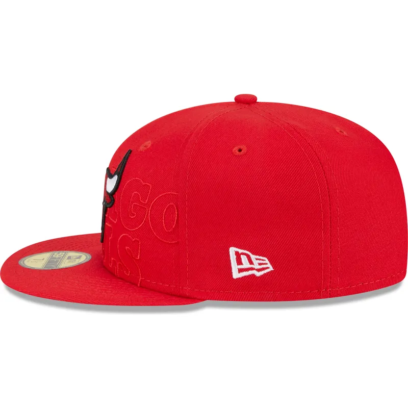 mutzen-flach-rot-angepasst-59fifty-draft-edition-2023-der-chicago-bulls-nba-von-new-era