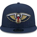 gorra-plana-azul-marino-snapback-9fifty-draft-edition-2023-de-new-orleans-pelicans-nba-de-new-era