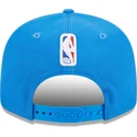 blaue-flache-snapback-kappe-9fifty-draft-edition-2023-der-oklahoma-city-thunder-nba-von-new-era