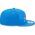 blaue-flache-snapback-kappe-9fifty-draft-edition-2023-der-oklahoma-city-thunder-nba-von-new-era