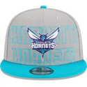 mutzen-flach-grau-snapback-9fifty-draft-edition-2023-der-charlotte-hornets-nba-von-new-era