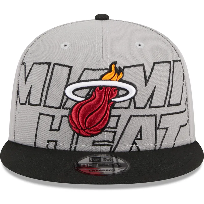 mutzen-flach-grau-snapback-9fifty-draft-edition-2023-der-miami-heat-nba-von-new-era