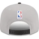 szara-i-czarna-plaska-czapka-snapback-9fifty-draft-edition-2023-miami-heat-nba-od-new-era