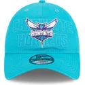 cappellino-curvo-blu-regolabile-9twenty-draft-edition-2023-dei-charlotte-hornets-nba-di-new-era
