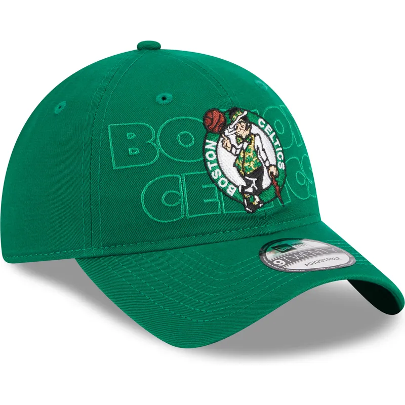 cappellino-curvo-verde-regolabile-9twenty-draft-edition-2023-dei-boston-celtics-nba-di-new-era