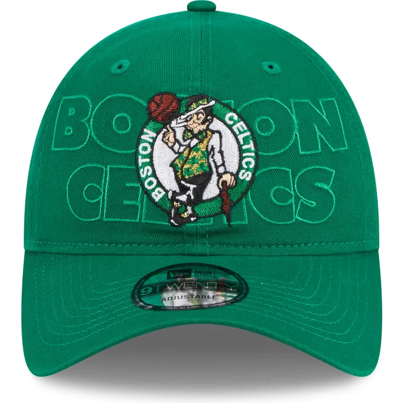 cappellino-curvo-verde-regolabile-9twenty-draft-edition-2023-dei-boston-celtics-nba-di-new-era