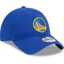 cappellino-curvo-blu-regolabile-9twenty-draft-edition-2023-di-golden-state-warriors-nba-di-new-era