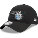 cappellino-curvo-nero-regolabile-9twenty-draft-edition-2023-di-orlando-magic-nba-di-new-era