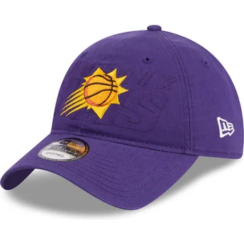 Violett böjd justerbar keps 9TWENTY Draft Edition 2023 från Phoenix Suns NBA av New Era