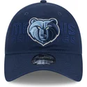 gorra-curva-azul-marino-ajustable-9twenty-draft-edition-2023-de-memphis-grizzlies-nba-de-new-era