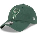 gorra-curva-verde-ajustable-9twenty-draft-edition-2023-de-milwaukee-bucks-nba-de-new-era