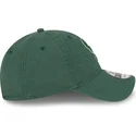 grune-verstellbare-curved-cap-9twenty-draft-edition-2023-der-milwaukee-bucks-nba-von-new-era