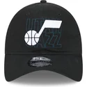 cappellino-curvo-nero-regolabile-9twenty-draft-edition-2023-di-utah-jazz-nba-di-new-era