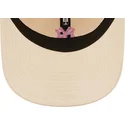 mutzen-gebogen-rosa-verstellbares-band-claro-9twenty-mini-der-new-york-yankees-mlb-von-new-era