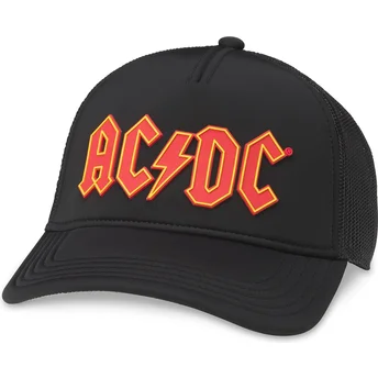 Svart truckerkeps snapback AC/DC Riptide Valin från American Needle