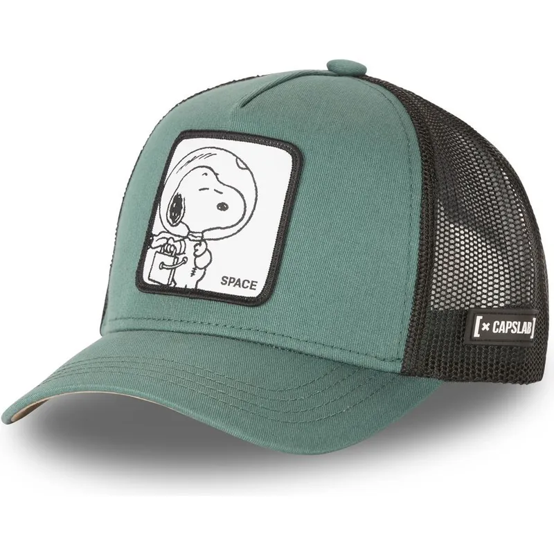 mutzen-gebogen-grun-snapback-snoopy-erdnusse-von-capslab mutzen-gebogen-grun-snapback-snoopy-erdnusse-von-capslab