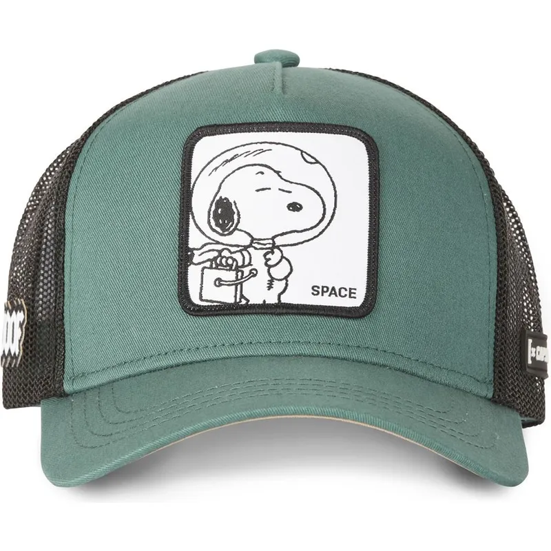 mutzen-gebogen-grun-snapback-snoopy-erdnusse-von-capslab mutzen-gebogen-grun-snapback-snoopy-erdnusse-von-capslab