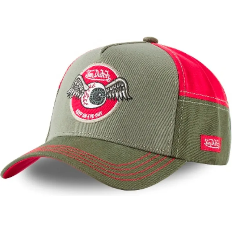 casquette-trucker-verte-et-rouge-avin-gre-von-dutch