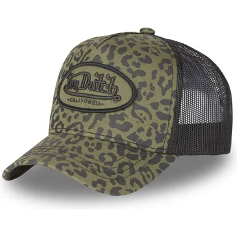 Cappellino trucker leopardato LEO KA di Von Dutch