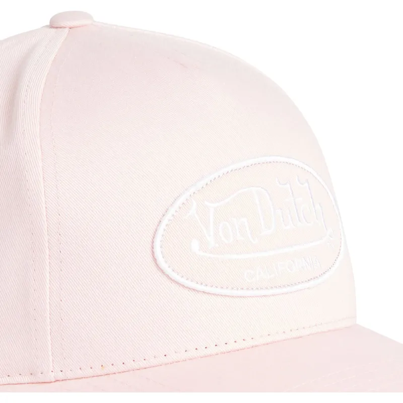 cappellino-curvo-rosa-regolabile-lof-c1-di-von-dutch