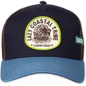 casquette-trucker-bleue-marine-lazy-coastal-tribe-hft-coastal