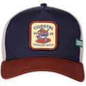casquette-trucker-bleue-marine-headwear-supply-hft-coastal