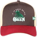 czapka-trucker-brazowa-i-czerwona-it-is-easy-being-green-hft-od-coastal