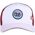 weisse-rote-und-rosa-trucker-kappe-pink-crab-hft-von-coastal