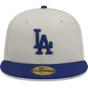 graue-und-blaue-anliegende-flat-cap-59fifty-farm-team-der-los-angeles-dodgers-mlb-von-new-era