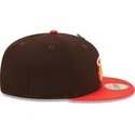 brun-och-rod-platt-keps-justerad-59fifty-the-elements-fire-pin-fran-miami-heat-nba-av-new-era